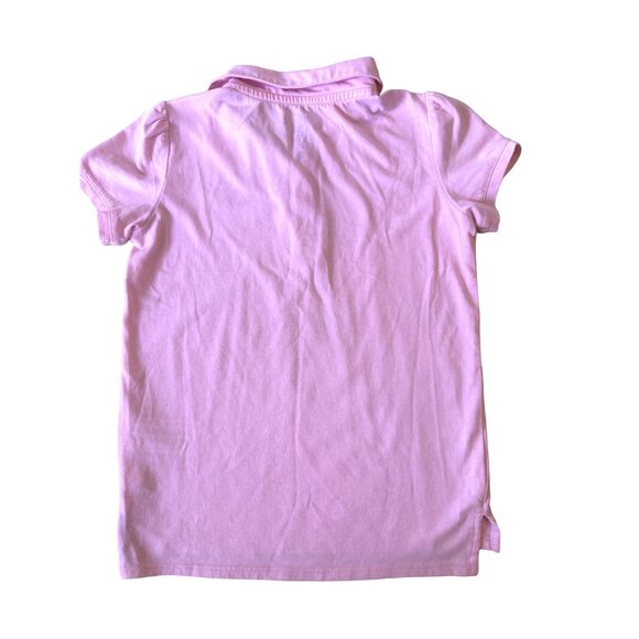 OshKosh Bgosh Toddler Girls Polo Shirt 5T 5A Pink Cotton Poly Blend - Picture 5 of 5